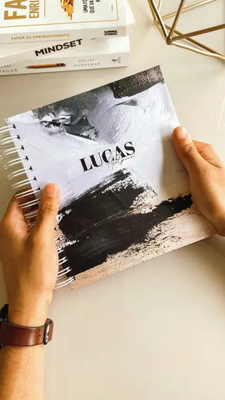 Agenda Masculina Personalizada - para Organização Pessoal