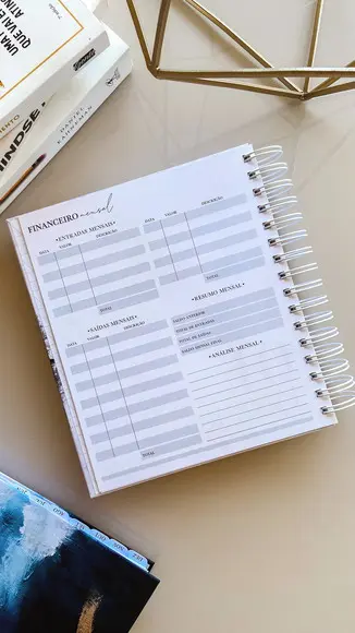 Agenda Masculina Personalizada - para Organização Pessoal