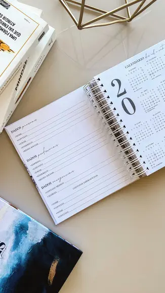 Agenda Masculina Personalizada - para Organização Pessoal