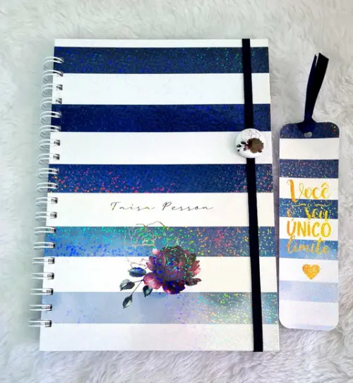 Agenda Personalizada - Azul