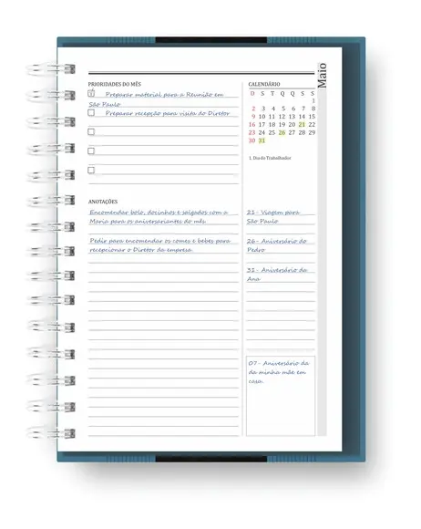 Agenda Personalizada 2025