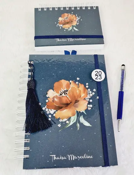 Agenda Personalizada - Flores