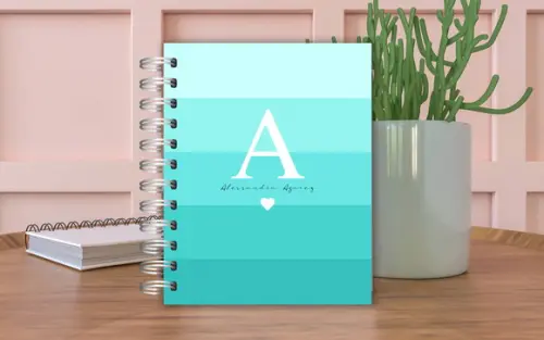 Agenda Personalizada- Turqueza