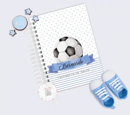 Caderneta de Vacinação Futebol