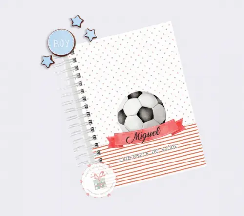 Caderneta de Vacinação Futebol