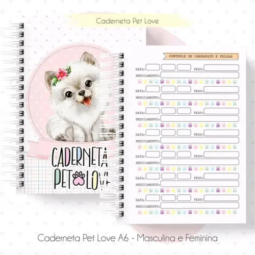 Caderneta Pet - Cuidado para Seu Melhor Amigo!