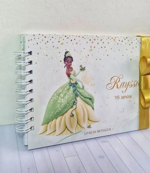 Caderno de Assinaturas e Mensagens - 15 Anos
