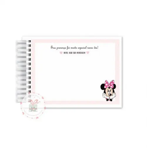 Caderno de Assinaturas e Mensagens - Ganso