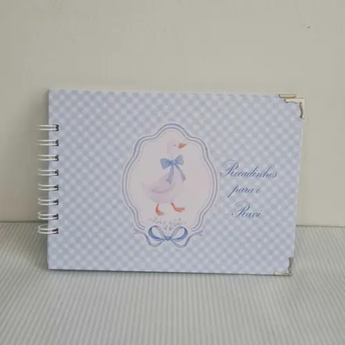 Caderno de Assinaturas e Mensagens - Ganso