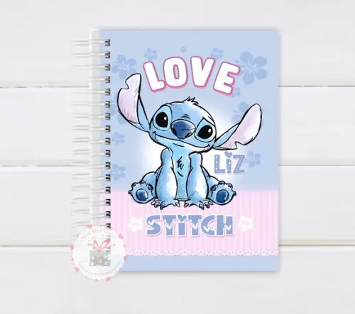 Caderno Personalizado - Stitch
