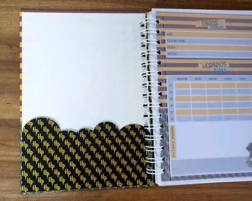Caderno personalizado