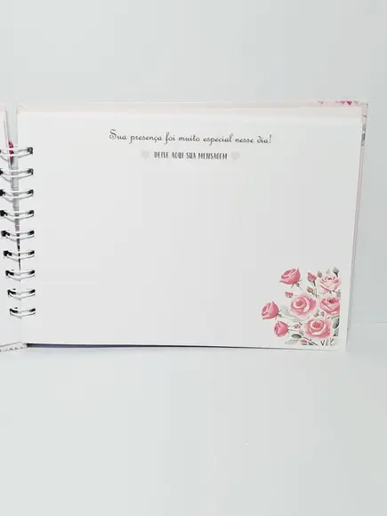 Livro de Assinaturas e Mensagens - 15 Anos