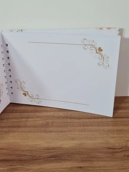 Livro de Assinaturas e Mensagens - Casamento