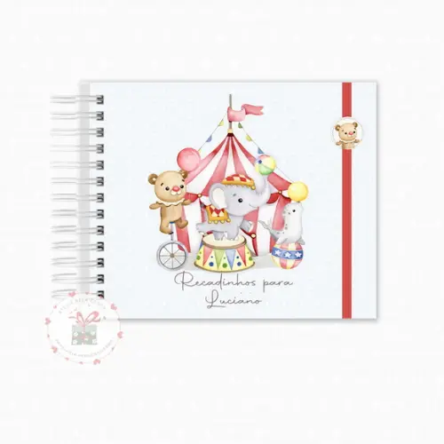 Livro de Assinaturas e Mensagens Circo