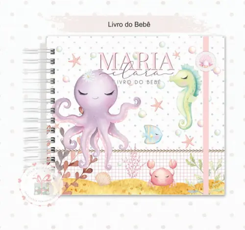 Livro do Bebê - Fundo do Mar