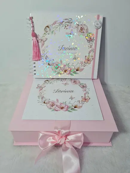 Livro do Bebê e Caixa Personalizada