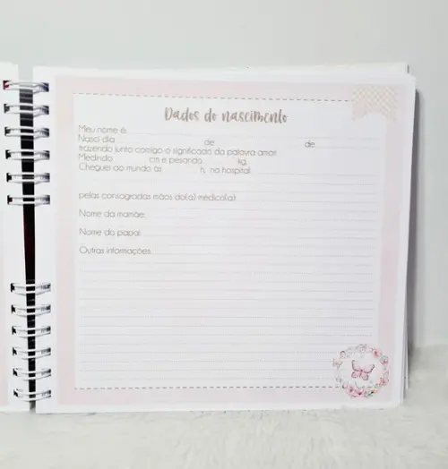 Livro do Bebê e Caixa Personalizada