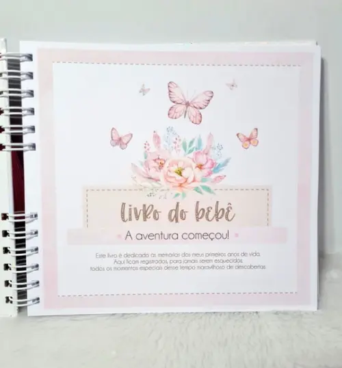 Livro do Bebê e Caixa Personalizada
