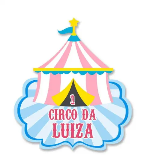 Painel de Aniversário - Circo