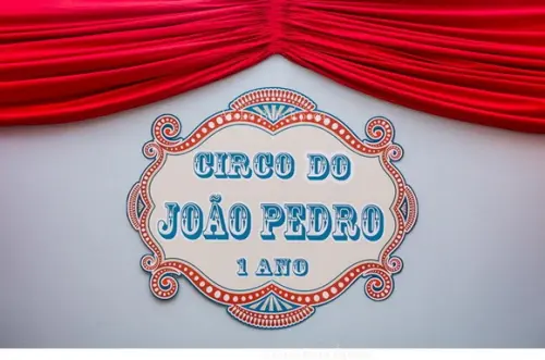 Painel de Aniversário - Circo