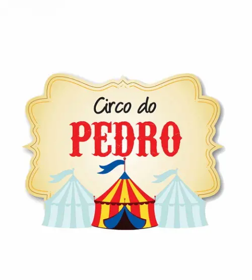 Painel de Aniversário - Festa Circo