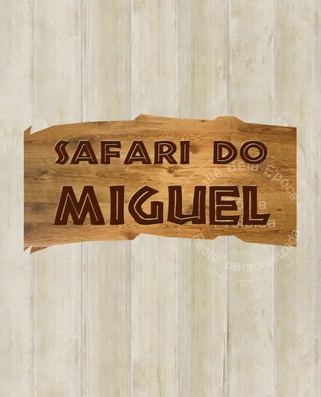 Painel de Aniversário - Festa Safari