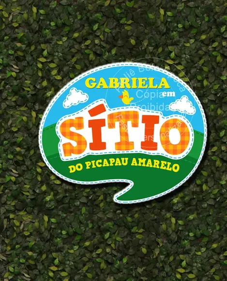 Painel do Sitio do pica pau
