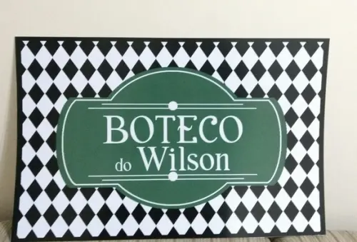 Placa Boteco
