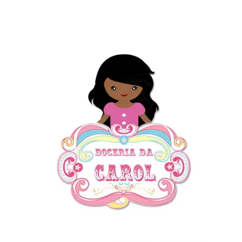 Placa Circo - Afro descendente