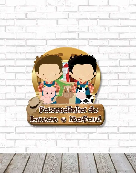 Placa Fazendinha