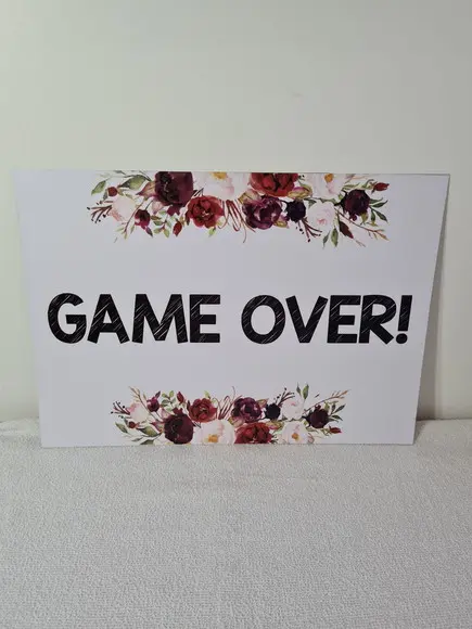 Placa para Casamento -lá Vem a Noiva