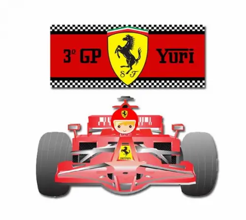 Placa personalizada - Ferrari