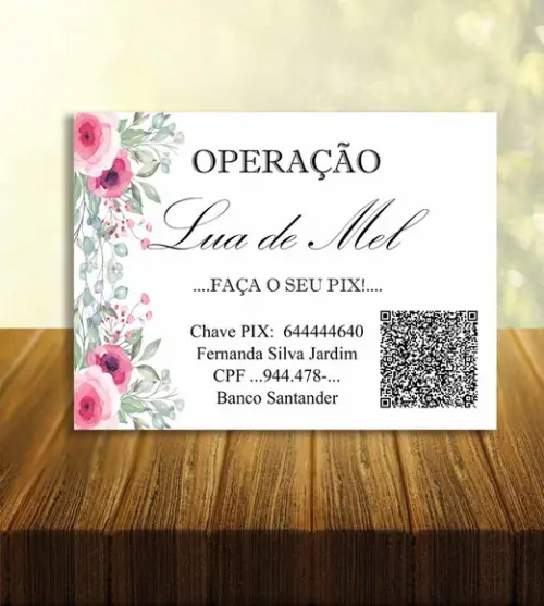 Placa Personalizada com Qr Code - Hora da Gravata