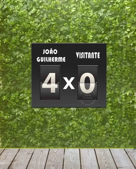Placar de jogo