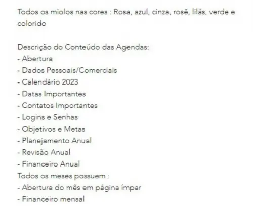 Planner Rosa 2026