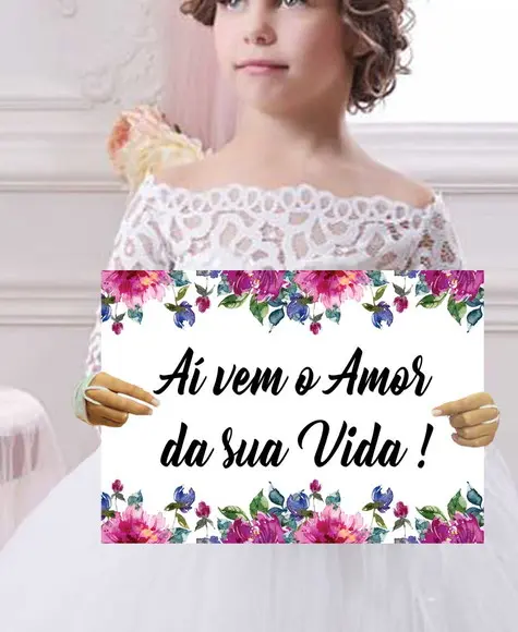 Plaquinhas para Casamento