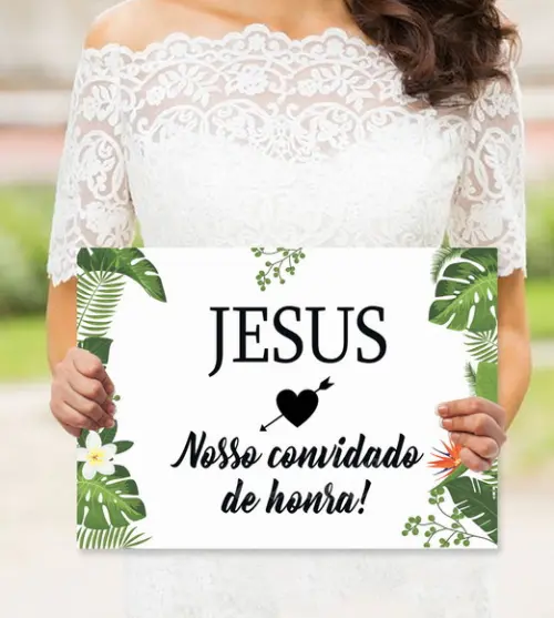 Plaquinhas para Casamento