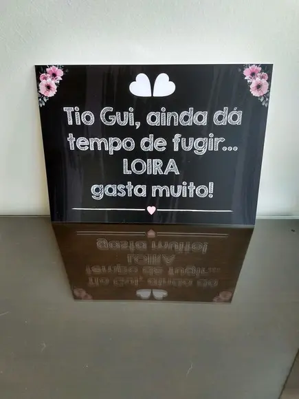 Plaquinhas para Casamento
