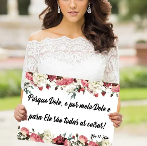 Plaquinhas para Casamento