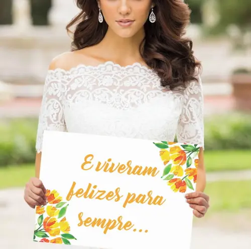 Plaquinhas para Casamento