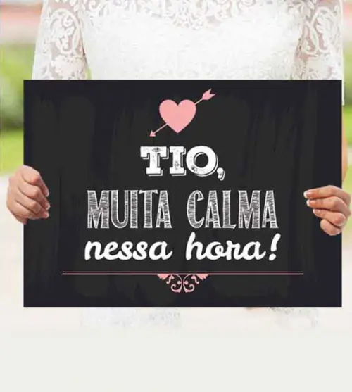 Plaquinhas para Casamento