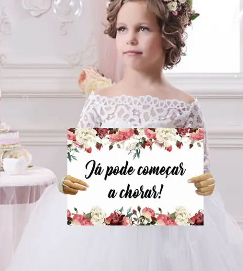 Plaquinhas para Casamento
