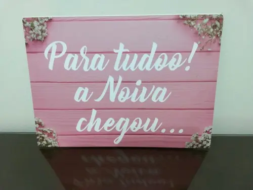 Plaquinhas para Casamento