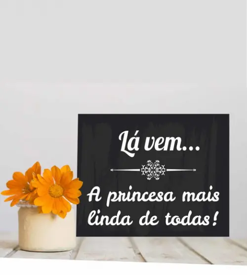 Plaquinhas para Casamento