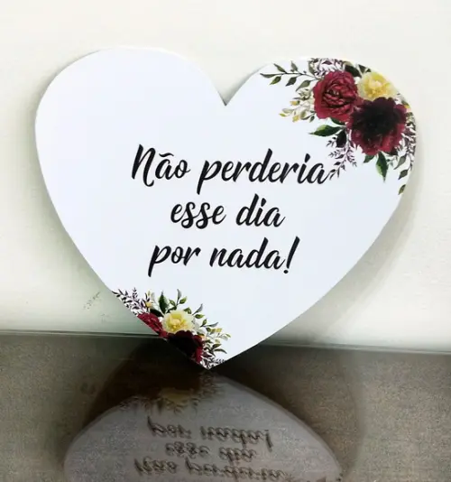 Plaquinhas para Casamento