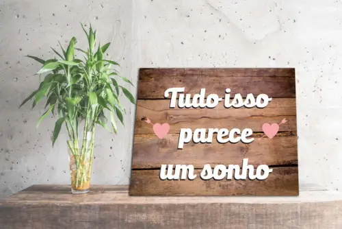 Plaquinhas para Casamento