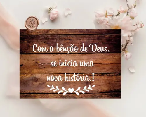 Plaquinhas para Pajens e Daminhas- com a Benção de Deus
