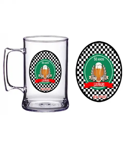 Rótulo para caneca