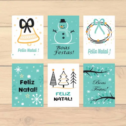 Tag de Natal - 30 Unidades