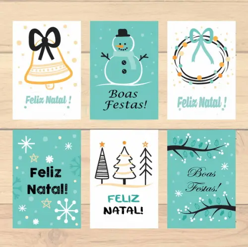Tag de Natal - 30 Unidades